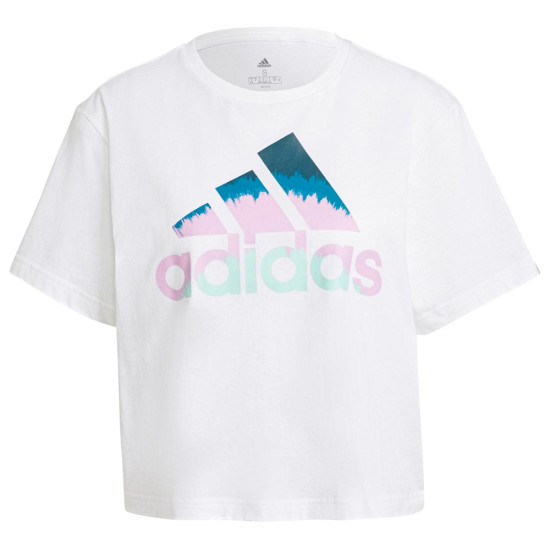Adidas Γυναικεία κοντομάνικη μπλούζα Crop Farm G Adidas Γυναικεία κοντομάνικη μπλούζα Crop Farm G
